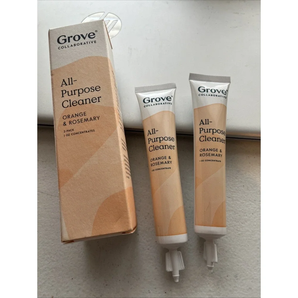 Brand New Grove , Box With 2  Orange & Rosemary 1 oz each
